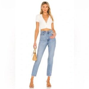 DR Denim Nora Blue Jay High Waist Mom Jeans Size 24